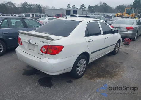 2004 Toyota Corolla Ce from USA, damaged, VIN JTDBR32E442031027